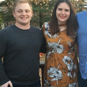 Maxi mustard yellow dress